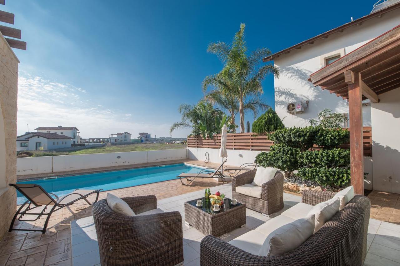 Kymma Villas By The Sea Ajía Nápa Kültér fotó